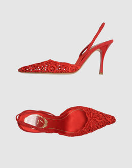 RENE' CAOVILLA - CALZATURE - Decolletes slingback - su YOOX.COM