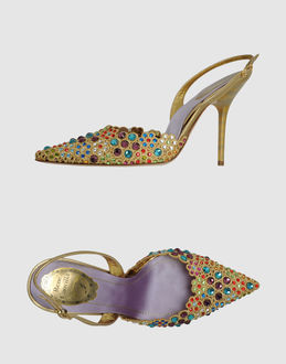 RENE' CAOVILLA - CALZATURE - Decolletes slingback - su YOOX.COM