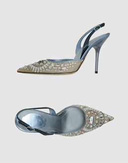RENE' CAOVILLA - CALZATURE - Decolletes slingback - su YOOX.COM