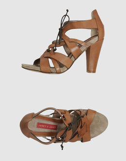 JANET & JANET - CALZATURE - Sandali con tacco - su YOOX.COM
