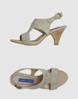 JANET & JANET - CALZATURE - Sandali con tacco - su YOOX.COM