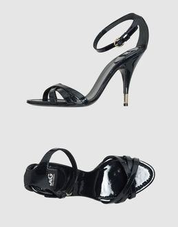 D&G - CALZATURE - Sandali con tacco - su YOOX.COM