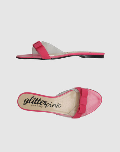 ZOOM GLITTER PINK - Clog sandals
