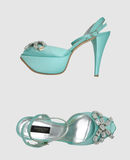 Confronta prezzi Giambattista valli - calzature - sandali con plateau su yoox.com