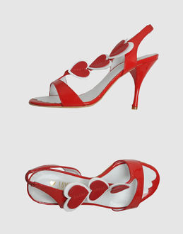 LOVE MOSCHINO - CALZATURE - Sandali con tacco - su YOOX.COM