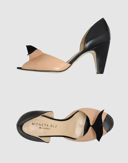 MONETA BLU - CALZATURE - Sandali con tacco - su YOOX.COM