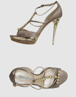 GREY MER - CALZATURE - Sandali con plateau - su YOOX.COM