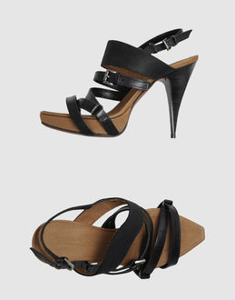 LUCA VALENTINI - CALZATURE - Sandali con plateau - su YOOX.COM