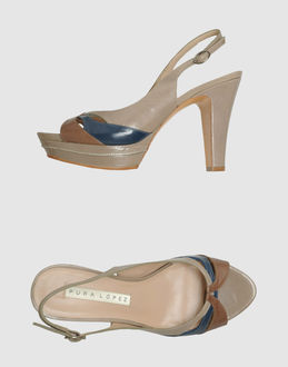 PURA LÓPEZ - CALZATURE - Sandali con plateau - su YOOX.COM
