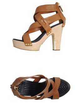 GIVENCHY - CALZATURE - Sandali con plateau - su YOOX.COM