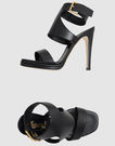 YVES SAINT LAURENT RIVE GAUCHE - プラットフォームサンダル
