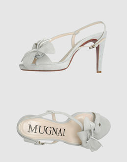 MUGNAI - CALZATURE - Sandali con plateau - su YOOX.COM