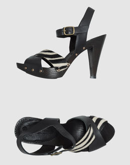 MATERIA PRIMA BY GOFFREDO FANTINI - CALZATURE - Sandali con plateau - su YOOX.COM