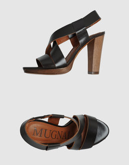 MUGNAI - CALZATURE - Sandali con plateau - su YOOX.COM