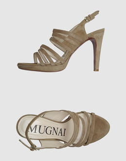 MUGNAI - CALZATURE - Sandali con plateau - su YOOX.COM