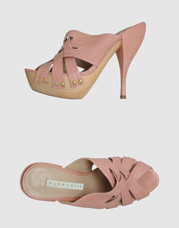 PURA LÓPEZ - CALZATURE - Sandali con plateau - su YOOX.COM