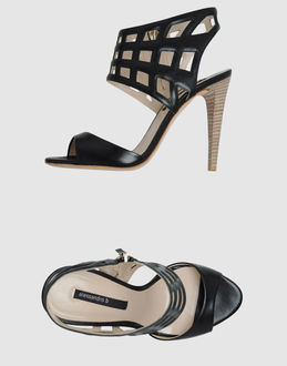 ALESSANDRO B - CALZATURE - Sandali con tacco - su YOOX.COM
