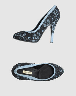 DOLCE & GABBANA - CALZATURE - Decolletes con plateau - su YOOX.COM