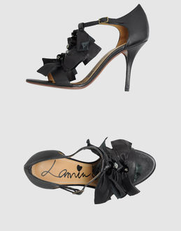 LANVIN - CALZATURE - Sandali con tacco - su YOOX.COM