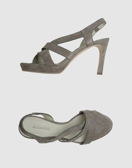 JIL SANDER - CALZATURE - Sandali con plateau - su YOOX.COM