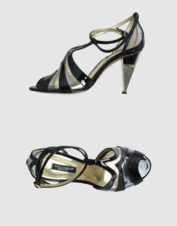 DOLCE & GABBANA - CALZATURE - Sandali con tacco - su YOOX.COM