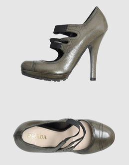 PRADA - CALZATURE - Decolletes con plateau - su YOOX.COM