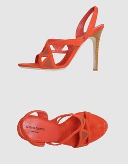 ALBERTA FERRETTI - CALZATURE - Sandali con tacco - su YOOX.COM