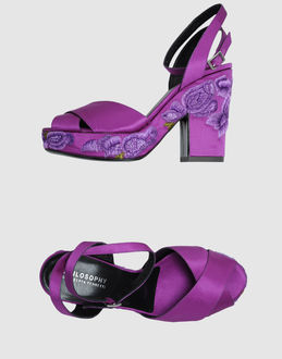 PHILOSOPHY DI A. F. - CALZATURE - Sandali con plateau - su YOOX.COM