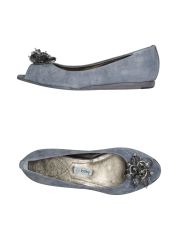 LOOKY - Peep-toe ballet flats