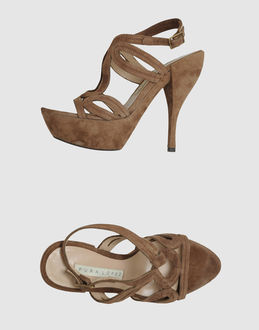 PURA LÓPEZ - CALZATURE - Sandali con plateau - su YOOX.COM