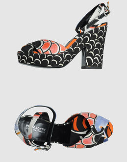 PHILOSOPHY DI A. F. - CALZATURE - Sandali con plateau - su YOOX.COM