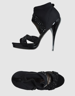 ROBERTO CAVALLI - CALZATURE - Sandali con plateau - su YOOX.COM