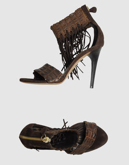 ROBERTO CAVALLI - CALZATURE - Sandali con tacco - su YOOX.COM