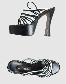 EL DANTES - CALZATURE - Sandali con plateau - su YOOX.COM