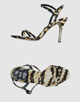 D&G - CALZATURE - Sandali con tacco - su YOOX.COM