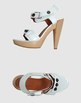 LANVIN - CALZATURE - Sandali con plateau - su YOOX.COM