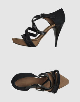 LUCA VALENTINI - CALZATURE - Sandali con plateau - su YOOX.COM