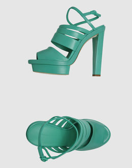 BALENCIAGA - CALZATURE - Sandali con plateau - su YOOX.COM