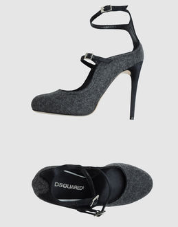 DSQUARED2 - CALZATURE - Decolletes con plateau - su YOOX.COM