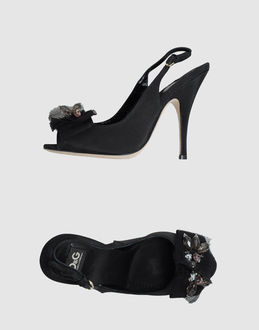 D&G - CALZATURE - Sandali con tacco - su YOOX.COM