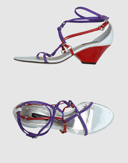 DOLCE & GABBANA - CALZATURE - Sandali con tacco - su YOOX.COM