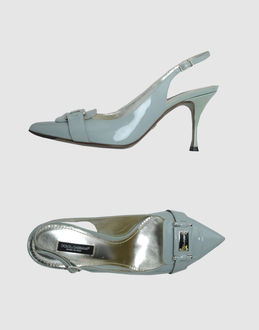 DOLCE & GABBANA - CALZATURE - Decolletes slingback - su YOOX.COM