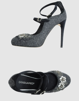 DSQUARED2 - CALZATURE - Decolletes con plateau - su YOOX.COM