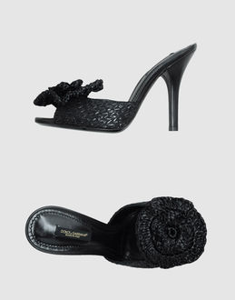 DOLCE & GABBANA - CALZATURE - Sandali con tacco - su YOOX.COM