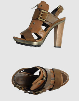 BARBARA BUI - CALZATURE - Sandali con plateau - su YOOX.COM