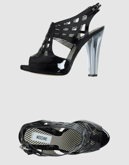 MOSCHINO - CALZATURE - Sandali con plateau - su YOOX.COM