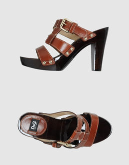 D&G - CALZATURE - Sandali con plateau - su YOOX.COM
