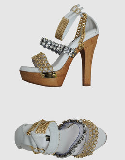 DOLCE & GABBANA - CALZATURE - Sandali con plateau - su YOOX.COM