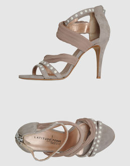 LATITUDE FEMME - CALZATURE - Sandali con tacco - su YOOX.COM