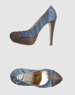 JUST CAVALLI - CALZATURE - Decolletes con plateau - su YOOX.COM